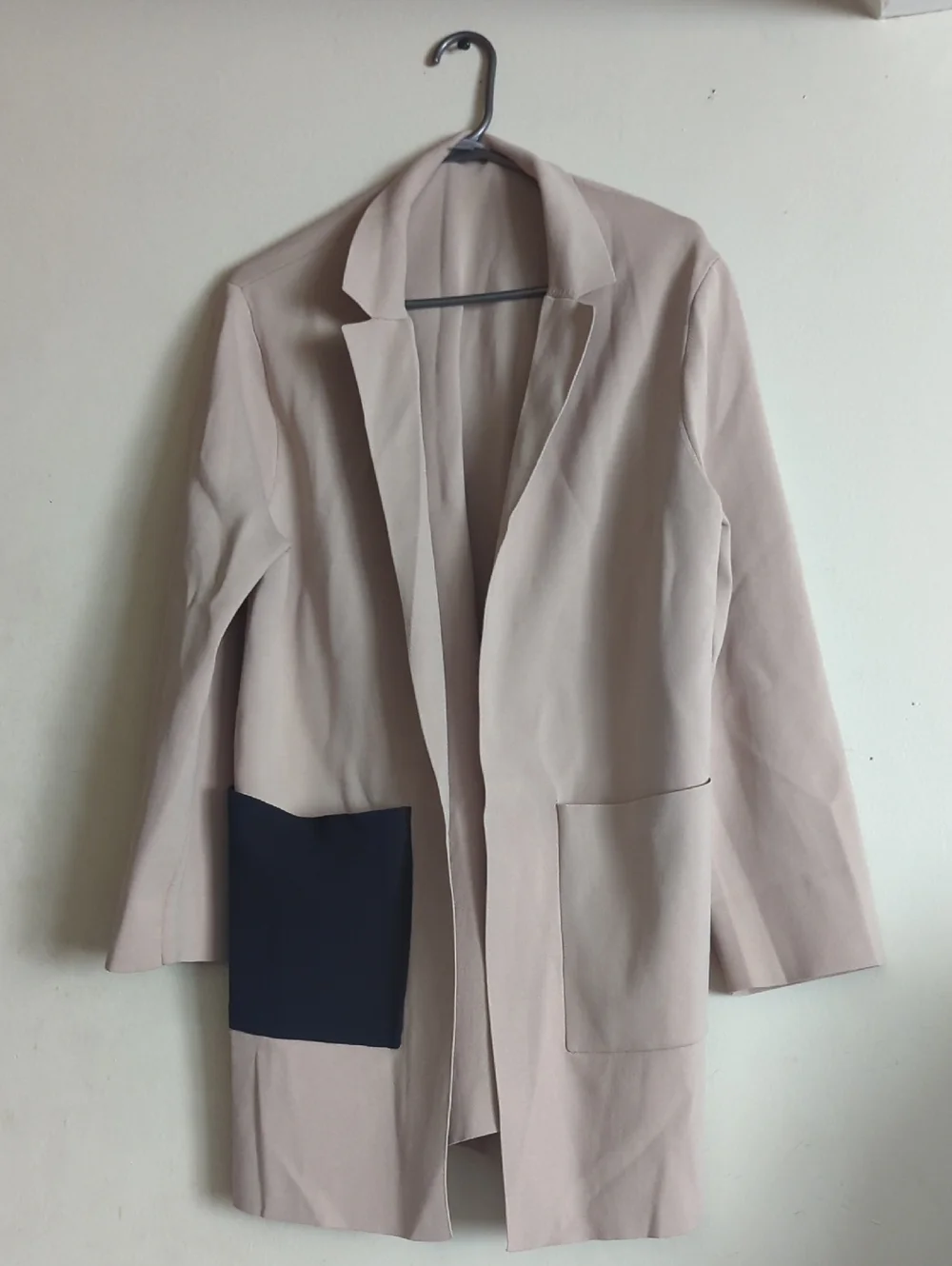 COS Long Structured-Knit Jacket - Picture 6 of 11